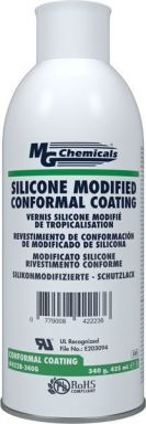 Silicone Conformal Coating, 340 grams, Aerosol with UV Indicator