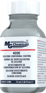422C-55ML Conformal Coating - Silicone, With Uv Indicator, Liquid 55 ml (2 oz)