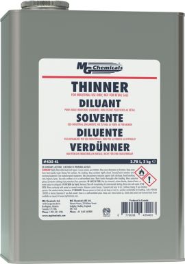Thinner/Cleaner Solvent, 3.78 litres (1 gallon) liquid