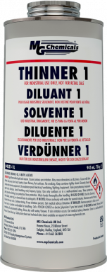 4351-1L - Thinner 1,  Liquid 945 ml (1 QT)
