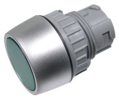 Lighted Flush Button Actuator Green