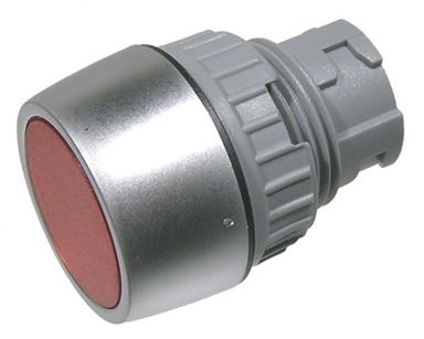 Lighted Flush Button Actuator Red