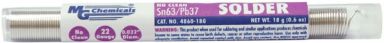 Solder Wire Sn63/Pb37. No Clean , 0.032" Dia. 0.6 Oz