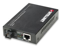Fast Ethernet WDM Media Converter 10/100Base-TX to 100Base-FX (SC) Single-Mode, 20 km (12.4 mi.), WD