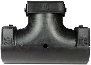 Tee Fitting 3/4" x 3/8" x 3/4"