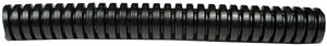 5/8" Black Convoluted Split Loom