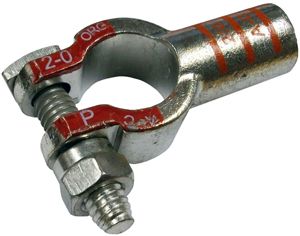 2/0 AWG Straight Barrel Battery Terminal