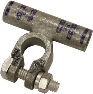 3/0 AWG Right Angle Flag Battery Terminal