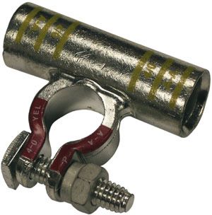 4/0 AWG Right Angle Flag Battery Terminal