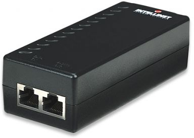 Power over Ethernet (PoE) Injector 1 Port, 48 V DC, IEEE 802.3af Compliant