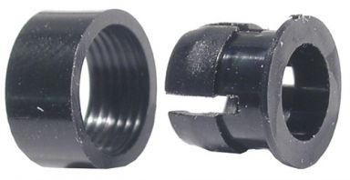 5mm LED Holder - Plastic 2 piece panel mount holder for 5mm LED's.