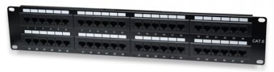 Cat6 Patch Panel 48-Port, UTP, 2U