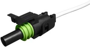 14 AWG 1 Cavity Weather Pack Tower Pigtails