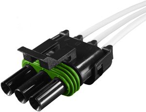 14 AWG 3 Cavity Tower Pigtail Weather Pack