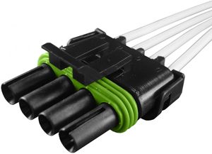 4 Cavity Weather Pack Tower Pigtails