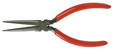 5 11/16" Standard Needle Nose Pliers, Red Cushion Grip Handles, Carded