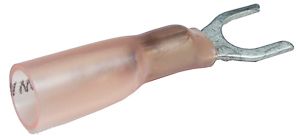 22-18 AWG #6 Heat Shrink Spade Connectors