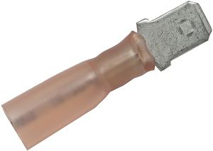 22-18 AWG Male Heat Shrink Quick Connectors