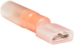 22-18 AWG Female Heat Shrink Fully Insulated Quick Connectors