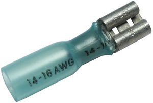 16-14 AWG Female Heat Shrink Quick Connectors