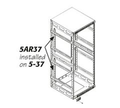 SPLIT REAR RAIL KIT, FITS 5-14