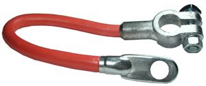 4 AWG 43" Red Top Post Battery Cables