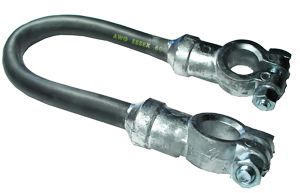 4 AWG 15" Battery-to-Battery Cables