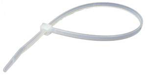 8" Intermediate 40 lb. Cable Ties - Natural