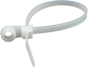 14.5" Mount Tab Cable Ties - Natural