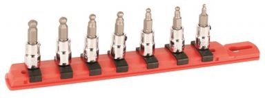 Ball End Hex Bit Socket 7Pc 1.5-6.0mm