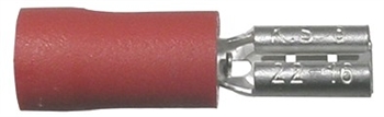 Insulated Female Quick Connect Red 22-16 Wire Range .110" Tab Size UL/CSA