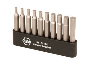 Hex Power Bit Belt Pack 10 Pc Set