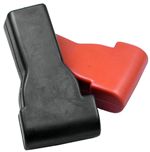 6-4/0 AWG Straight Battery Terminal Protector Boots (1 Pair)