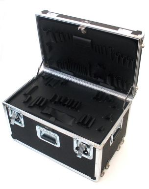 788TH-XGHXEH GUARDSMAN ATA TOOL CASE WITH WHEELS AND TELESCOPING HANDLE COLOR BLACK