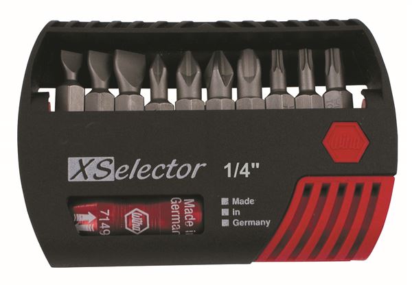79443 Wiha Tools Slotted Phillips Torx XSelector Bit Set