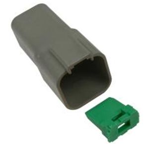 6-Way Female Deutsch Housings & Wedgelocks