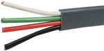 14/4 AWG Grey Jacketed Automotive Wire (100')