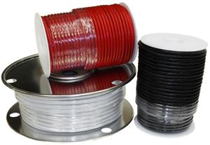 14 AWG Black GTF Fixture Wire