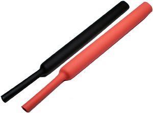 3/16" to 3/8" Heat Shrink Tube Packs 3 to 1 Shrink Ratio