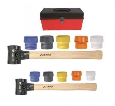 Split Head Mallet 14Pc Set in Tool Box