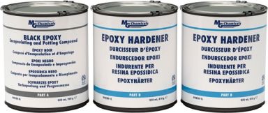 Encapsulating and Potting Epoxy Compound (Black),3 litres (0.8 gallons) liquid