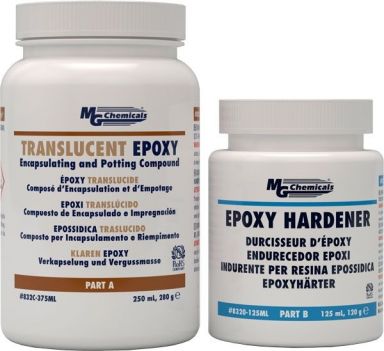 Encapsulating and Potting Epoxy Compound (Clear), 375 ml (12 oz) liquid
