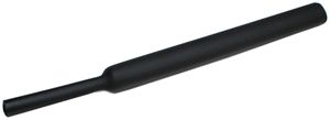 Black 1/2" Dual Wall Heat Shrink Tube