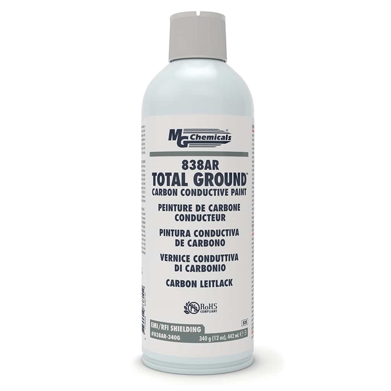838AR-340G Total Ground Carbon Conductive Coating, 340 grams MG Chemicals