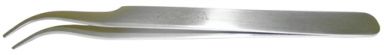 Curved Flat Tip Tweezers