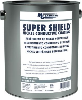 841AR-3.78L - Super Shield Nickel Conductive Coating -  Liquid 3.6 L (3.8 qt)