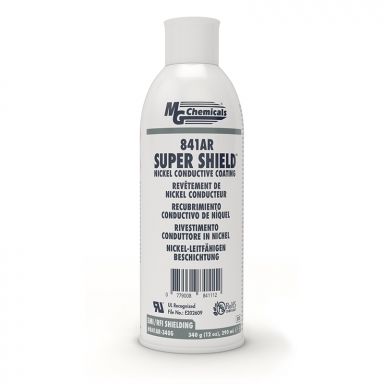 841AR-340G - Super Shield Nickel Conductive Coating, 340 grams (12 oz) aerosol