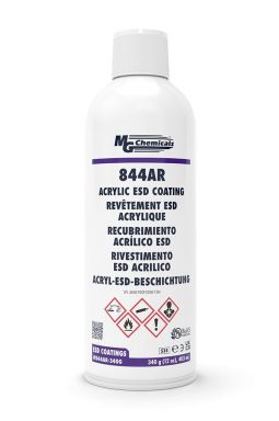 844AR-340G - ESD-Safe Spray Paint Coating for Plastic, 340 grams (12 oz) aerosol