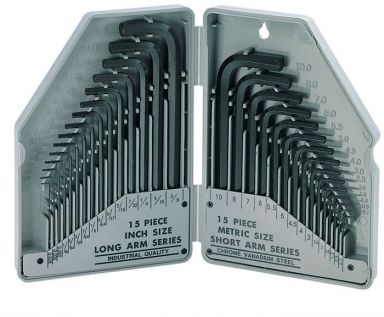 Hex Key Set - US and Metric