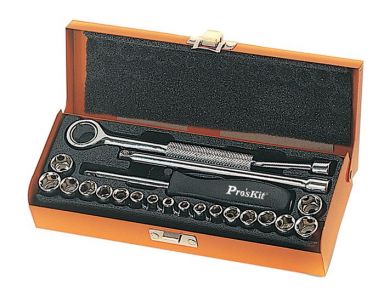 Inch and Metric Socket Set